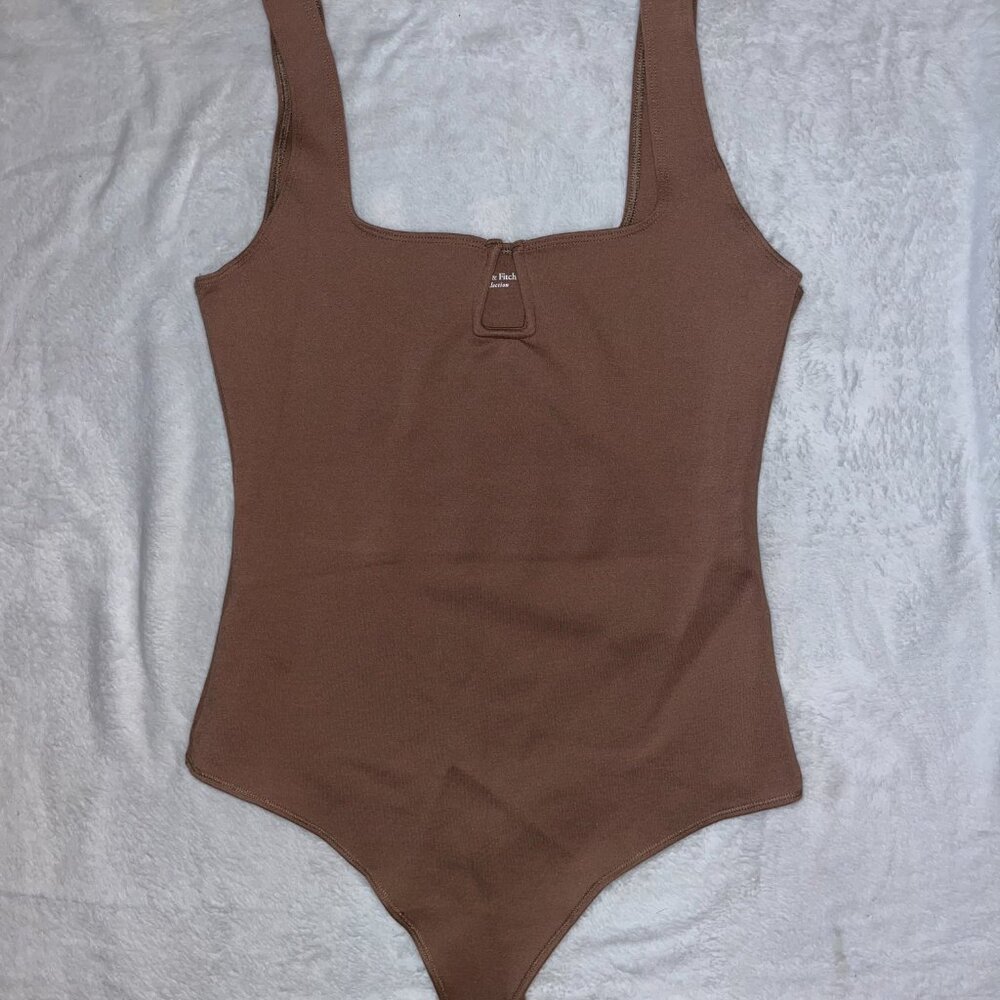 Brown Tank Top Bodysuit